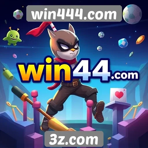 Opções de jogos disponíveis em win444